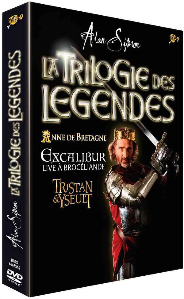 Trilogie des Légendes : Anne de Bretagne + Excalibur Live à Brocéliande + Tristan & Yseult [DVD]