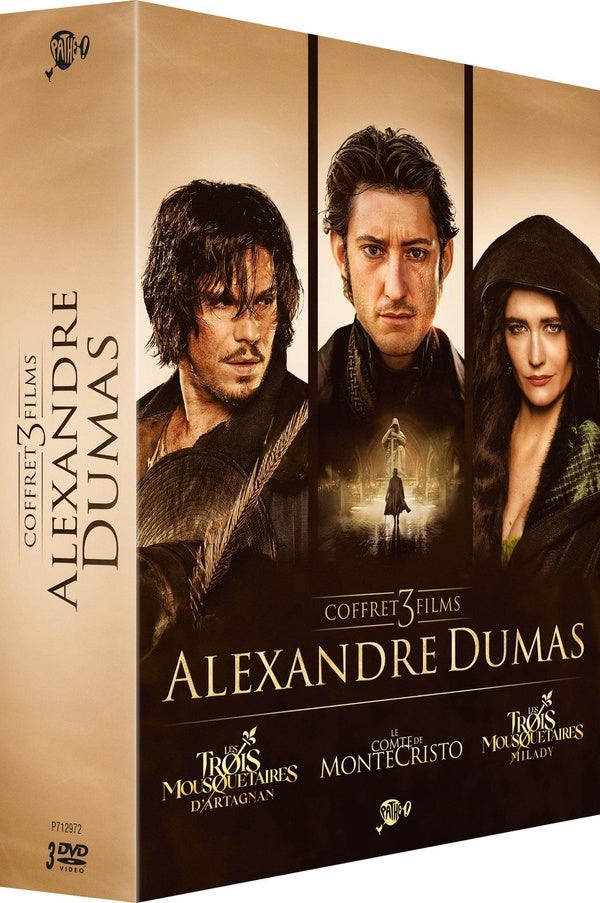 Coffret 3 films Alexandre Dumas : Le Comte de Monte Cristo + Les Trois Mousquetaires : D'Artagnan & Milady [DVD]