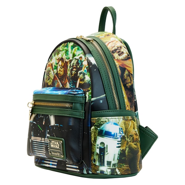 Loungefly: Lucasfilm - Star Wars - Scenes Return of the Jedi Mini Backpack - flash vidéo