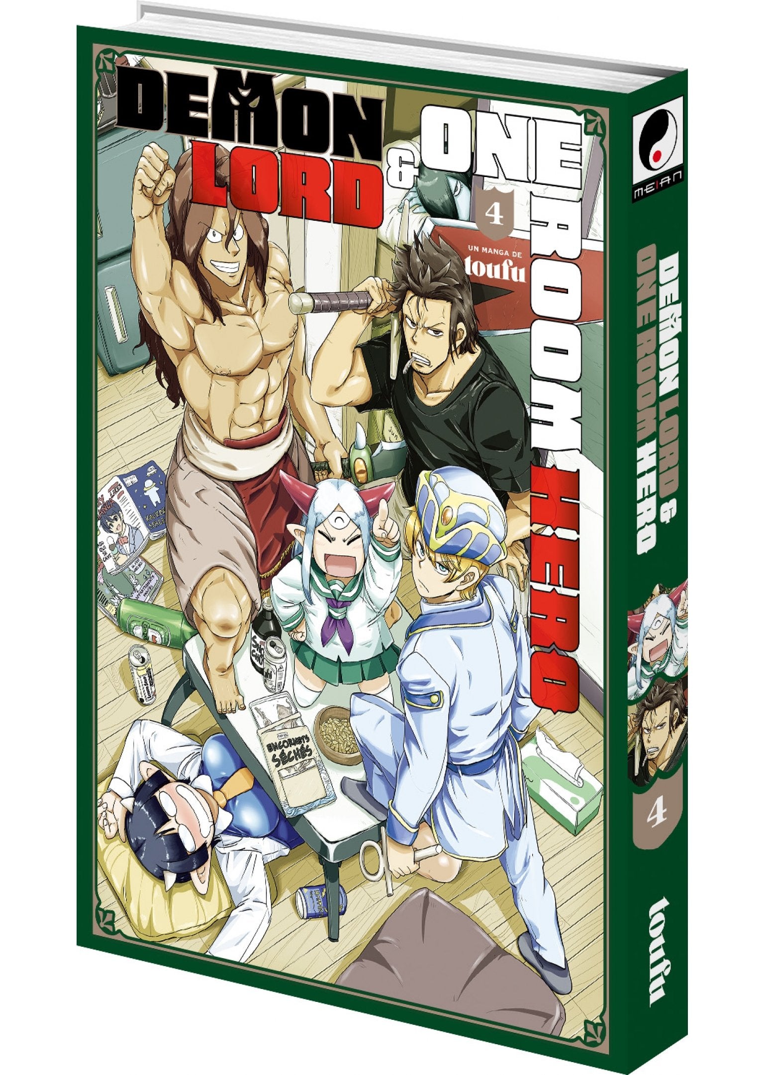 Demon Lord & One Room Hero - Tome 04 - Livre (Manga)
