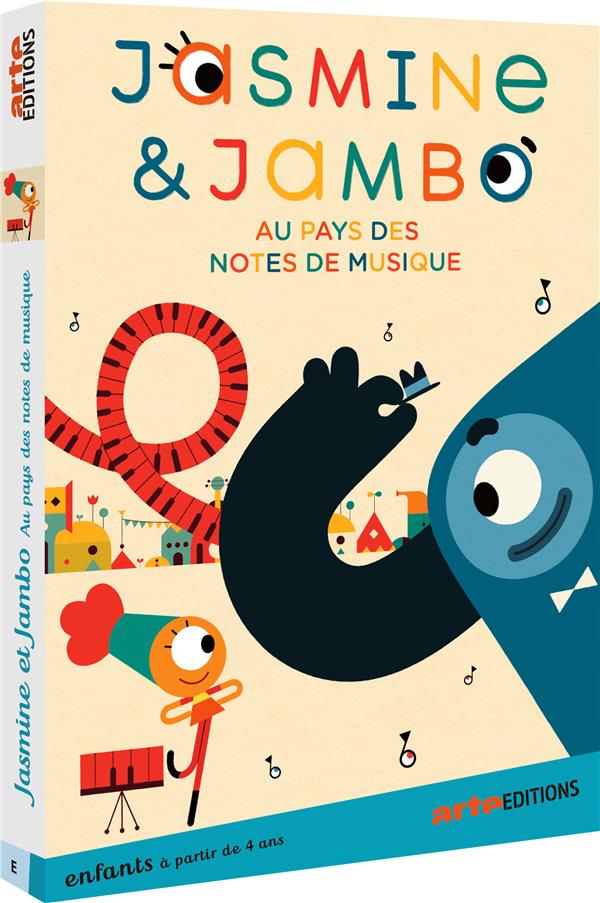 Jasmine & Jambo - Au pays des notes de musique [DVD]