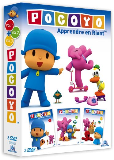 Pocoyo (Apprendre en riant) - Vol. 1 + 2 [DVD]