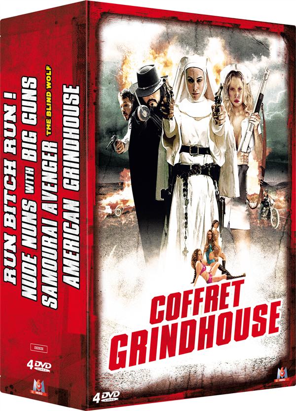 Coffret Grindhouse - Nude Nuns With Big Guns + Samourai Avenger + Run ! Bitch Run! [DVD]