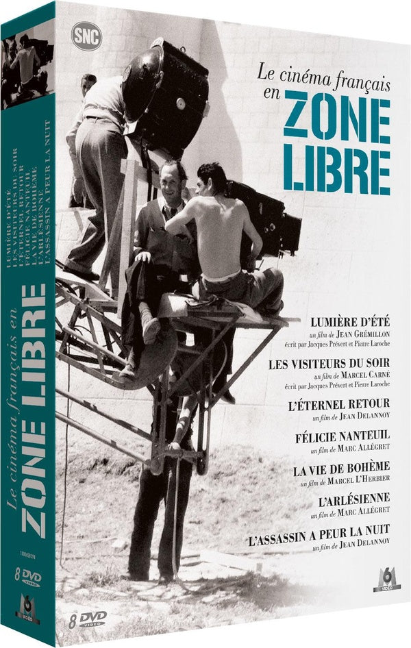 Le Cinéma français en zone libre - Coffret : Lumière d'été + Les Visiteurs du soir + L'Éternel retour + Félicie Nanteuil + La vie de bohème + L'Arlésienne + L'Assassin a peur la nuit [DVD]