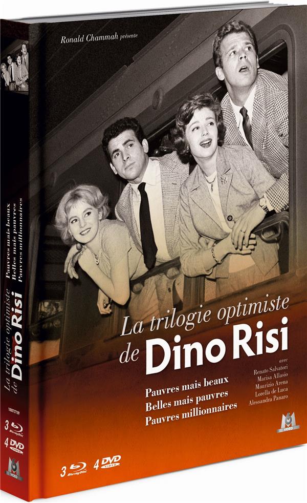 Trilogie optimiste de Dino Risi : Pauvres mais beaux + Belles mais pauvres + Pauvres millionnaires [Blu-ray]