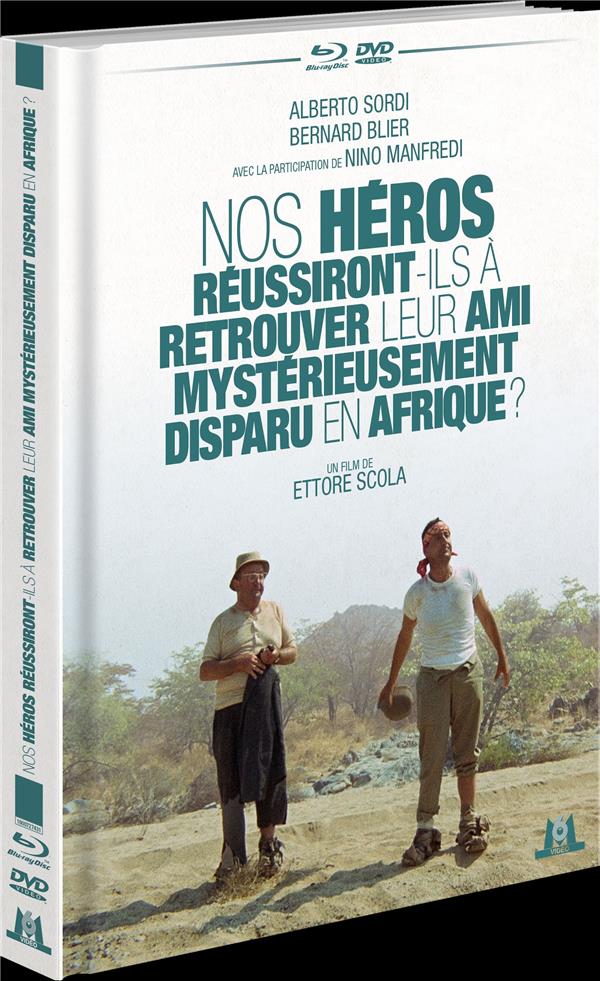 Nos héros réussiront-ils à retrouver leur ami mystérieusement disparu en Afrique ? [Blu-ray]
