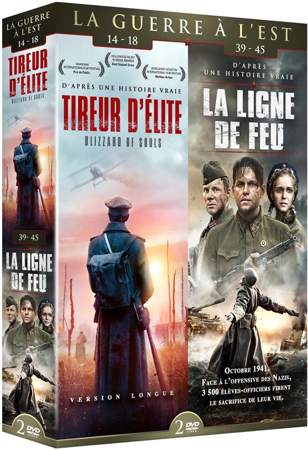 Coffret : La Ligne de feu + Tireur d'élite [DVD]