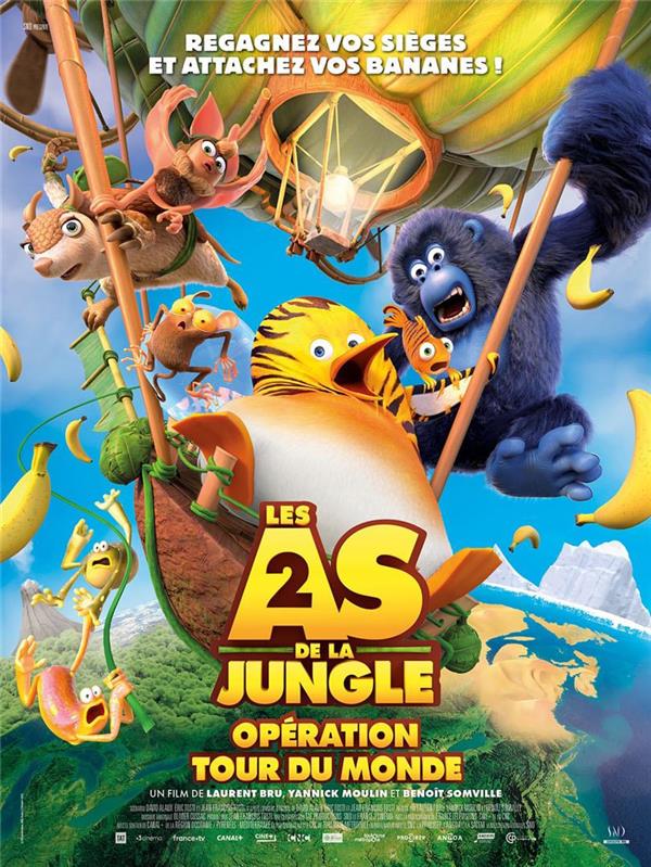 Les As de la jungle 2 : Opération tour du Monde [Blu-ray]