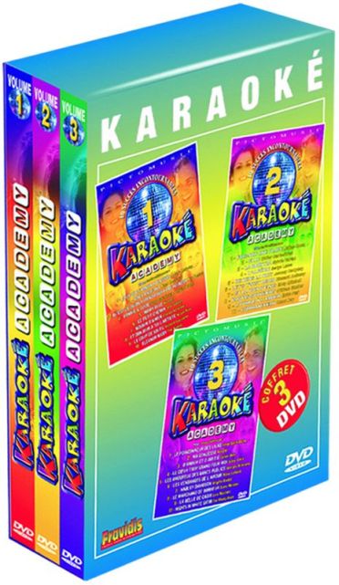 Karaoké Academy - Coffret n° 1 (Vol. 1 à 3) [DVD]