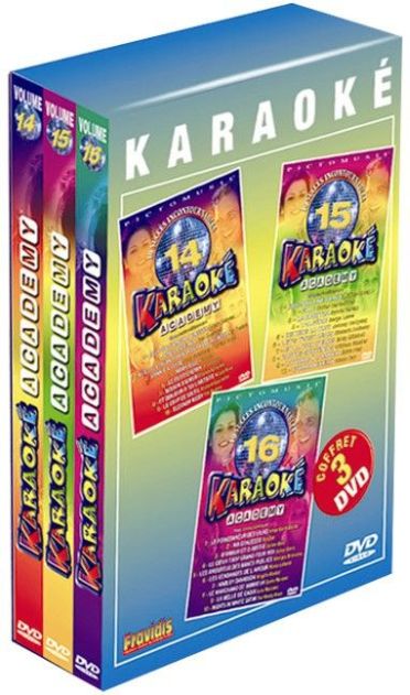 Karaoké Academy - Coffret n° 5 (Vol. 13 à 15) [DVD]