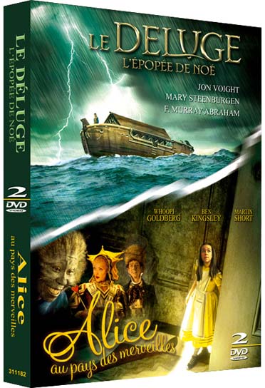 Alice au pays des merveilles + Le déluge (L'arche de Noé) [DVD] - flash vidéo