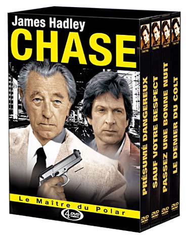 James Hadley Chase : présumé dangereux ; passez une bonne nuit ; sauf votre respect ; le dernier colt [DVD]