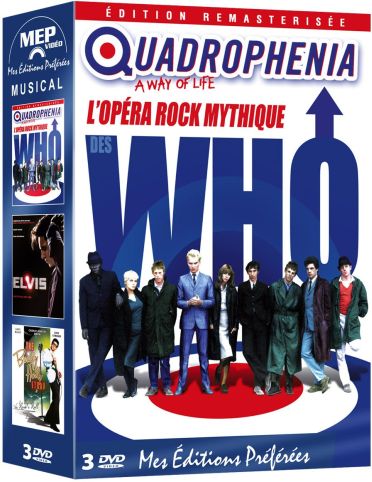 Musical : Quadrophenia + Elvis : une étoile est née + The Buddy Holly Story [DVD]