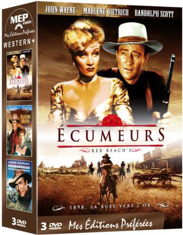 Westerns : Les écumeurs + Rancho Bravo + Les prairies de l'honneur [DVD]