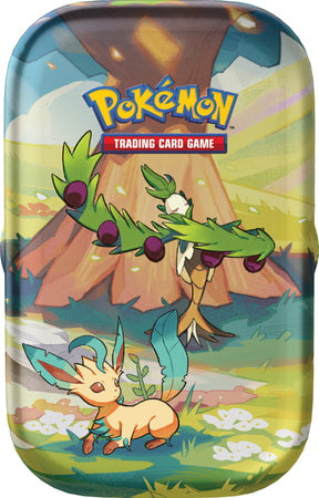 Pokémon TCG - Vibrant Paldea Mini Tin (Espathra / Goomy / Leafeon / Oricorio / Pachirisu - 1x random mini tin) - flash vidéo