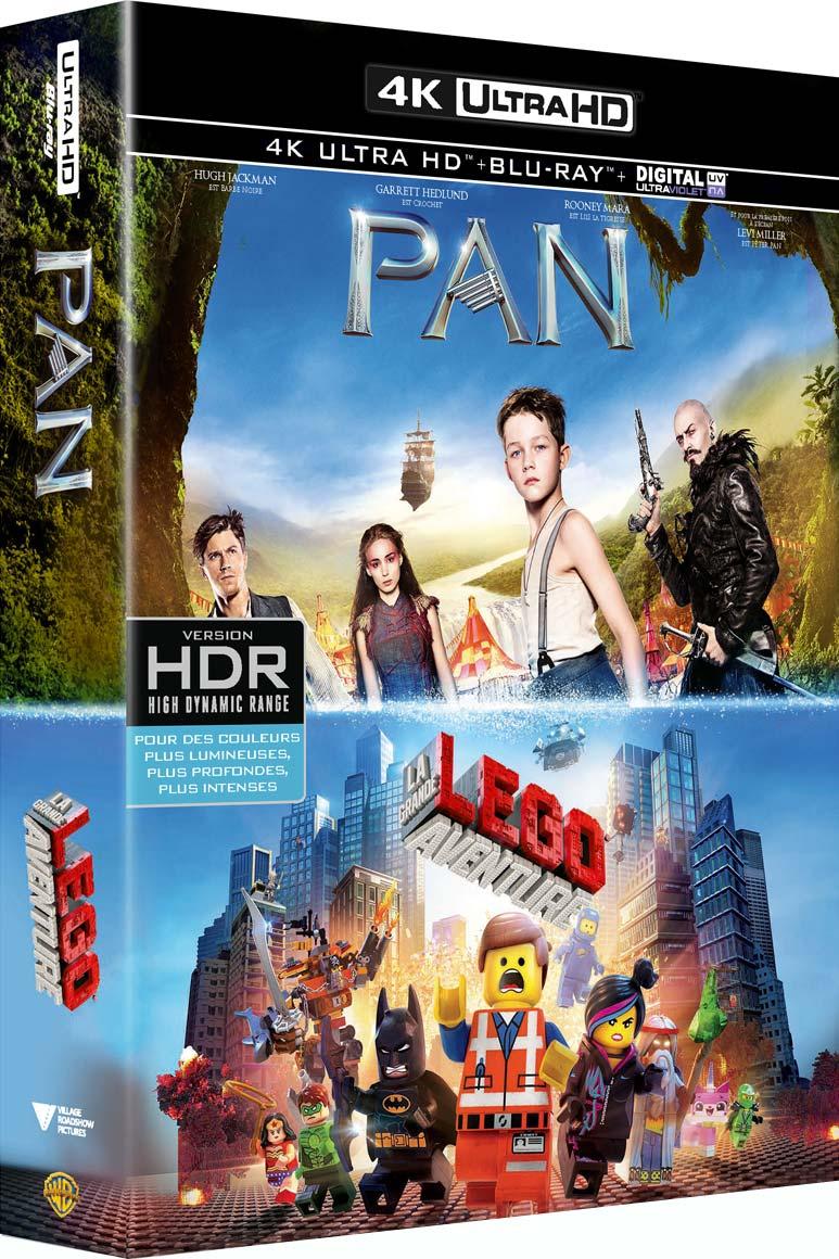 Pan + La grande aventure Lego [4K Ultra HD]