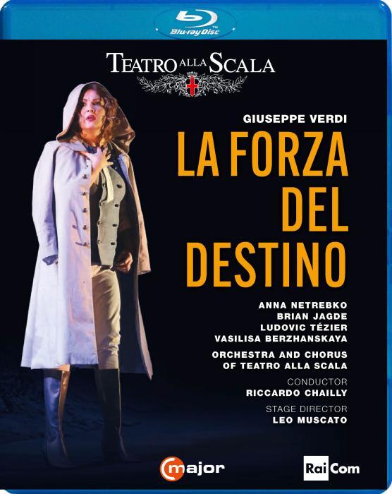 Verdi : La forza del destino. Netrebko, Jagde, Tézier, Berzhanskaya, Chailly, Muscato. [Blu-ray]
