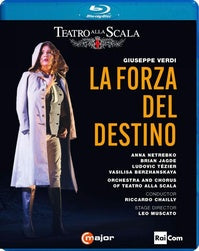 Verdi : La forza del destino. Netrebko, Jagde, Tézier, Berzhanskaya, Chailly, Muscato. [Blu-ray]
