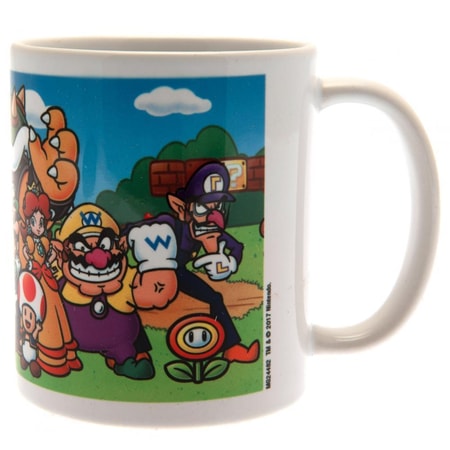 Nintendo - Super Mario - Mug Groupe 315ml - flash vidéo
