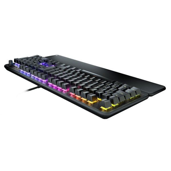 Roccat - Clavier de jeu mécanique Pyro avec éclairage RGB - Disposition AZERTY française - flash vidéo