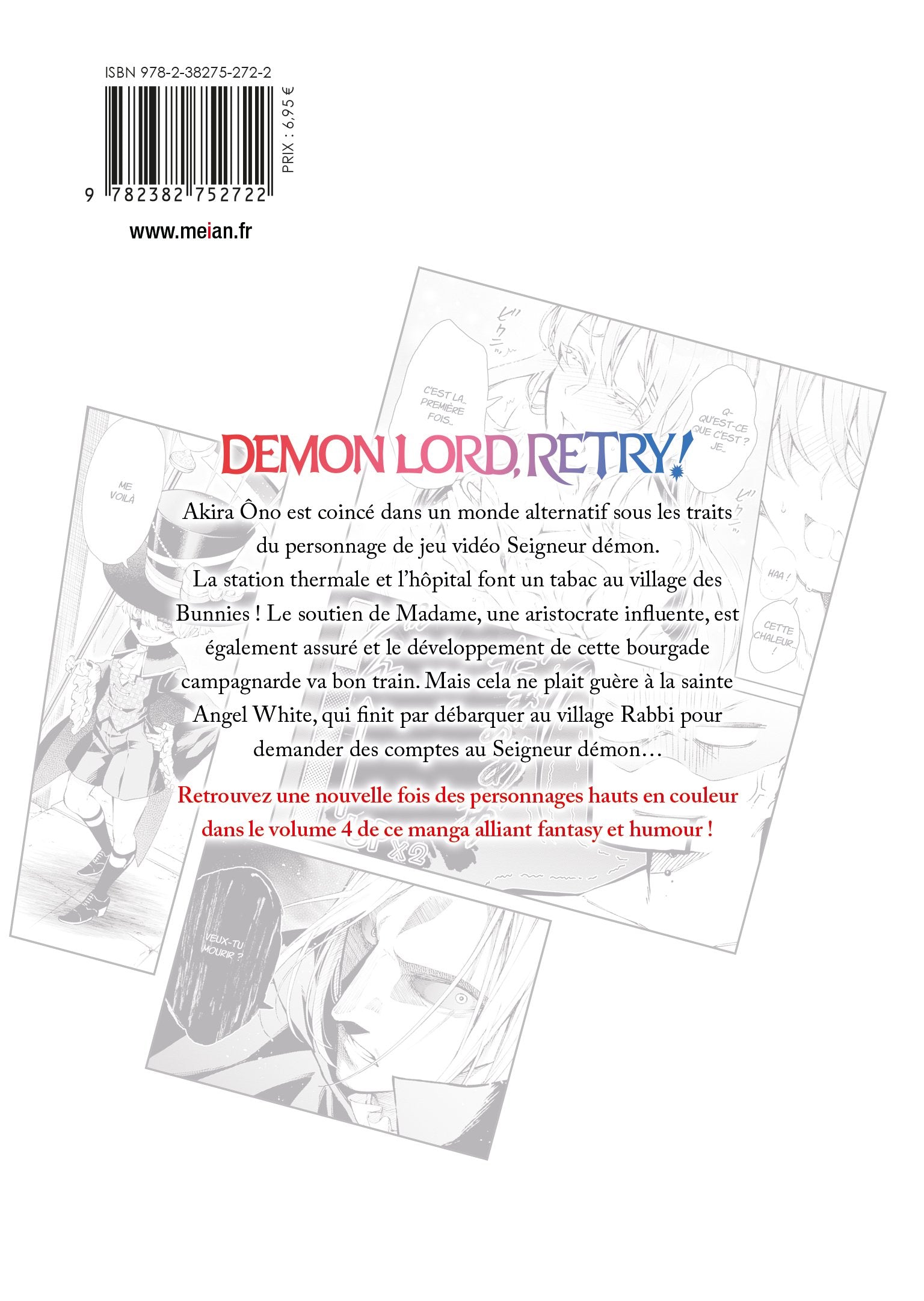 Demon Lord, Retry! - Tome 4 - Livre (Manga)