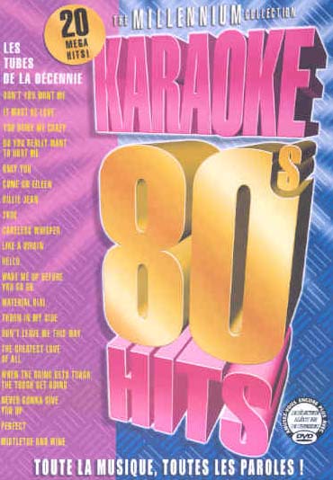 Karaoke 80's Hits [DVD]