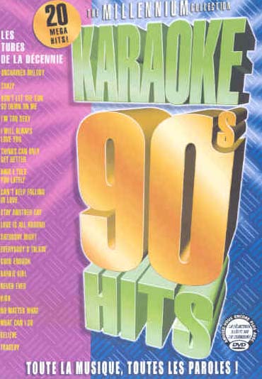 Karaoke 90's Hits [DVD]