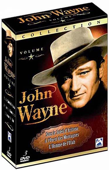 Coffret John Wayne, vol. 1 : Sous le soleil d'Arizona ; A l'Ouest des montagnes ; L'homme de l'Utah [DVD]