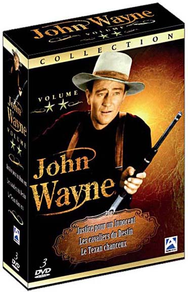 Coffret John Wayne, vol. 2 : Justice pour un innocent ; Les cavaliers du destin ; Le texan chanceux [DVD]