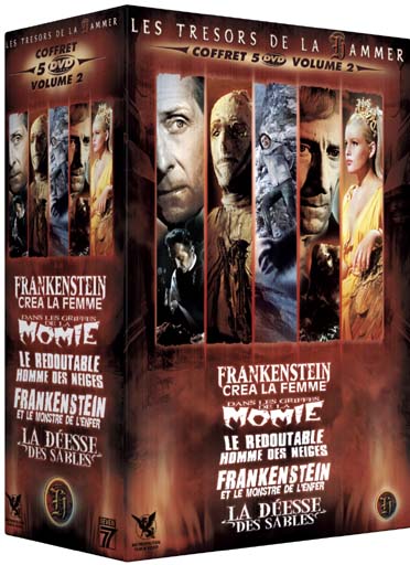 Les Trésors de la Hammer - Vol. 2 (5 DVD) [DVD]