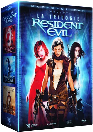 Resident Evil : La trilogie : Resident Evil + Resident Evil : Apocalypse + Resident Evil : Extinction [Blu-ray]