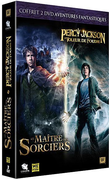 Le Maître des sorciers + Percy Jackson - Le Voleur de Foudre [DVD]