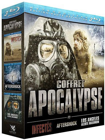 Apocalypse : Infectés + Aftershock + Los Angeles : Alerte maximum [Blu-ray]