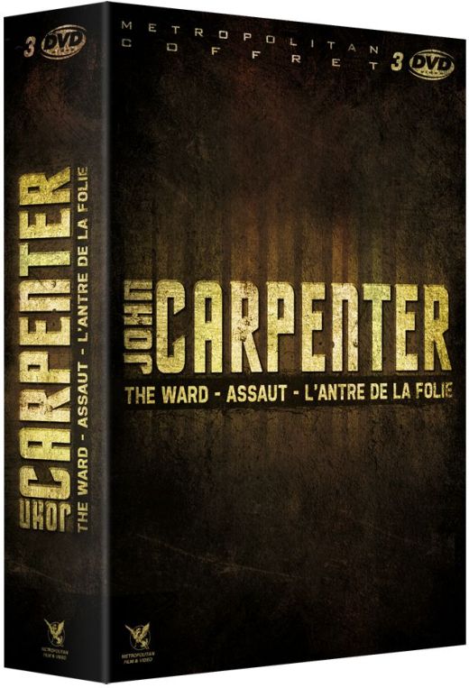 John Carpenter : The Ward + Assaut + L'antre de la folie [DVD]