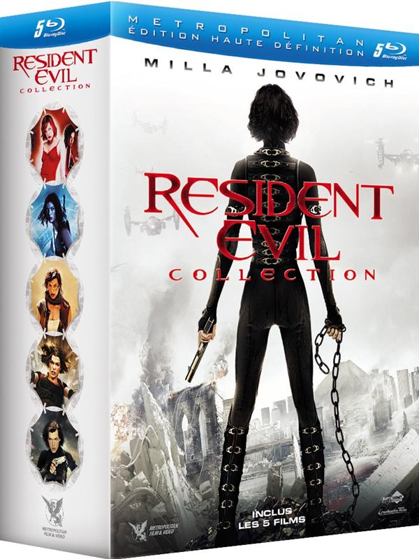Resident Evil Collection : Resident Evil + Resident Evil : Apocalypse + Resident Evil : Extinction + Resident Evil : Afterlife + Resident Evil : Retribution [Blu-ray]