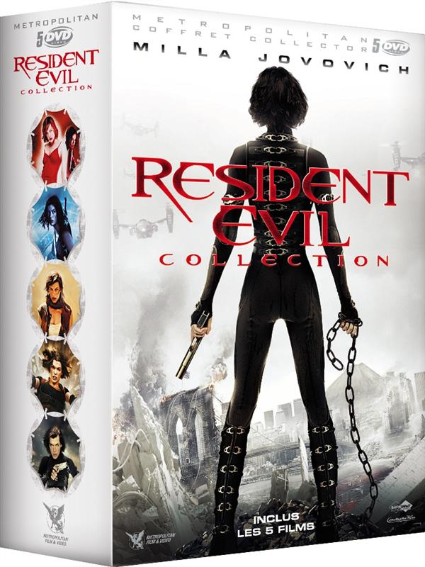 Resident Evil Collection : Resident Evil + Resident Evil : Apocalypse + Resident Evil : Extinction + Resident Evil : Afterlife + Resident Evil : Retribution [DVD]