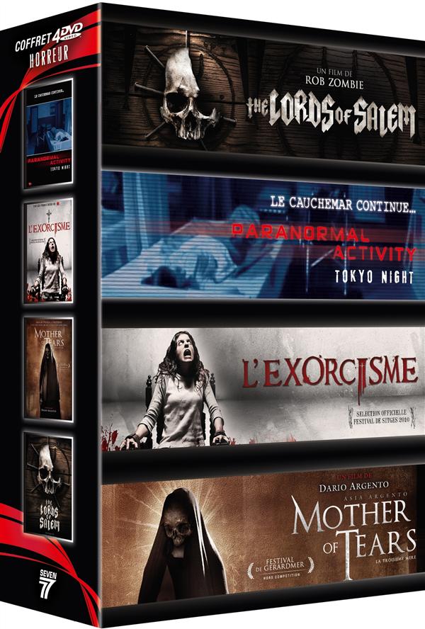 Horreur - Coffret 4 films : Mother of Tears + L'Exorcisme + The Forest + Paranormal Activity - Tokyo Night [DVD]