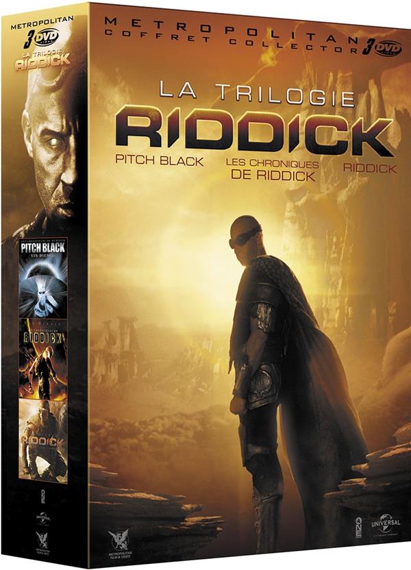 Riddick - La trilogie : Pitch Black + Les Chroniques de Riddick + Riddick [DVD]