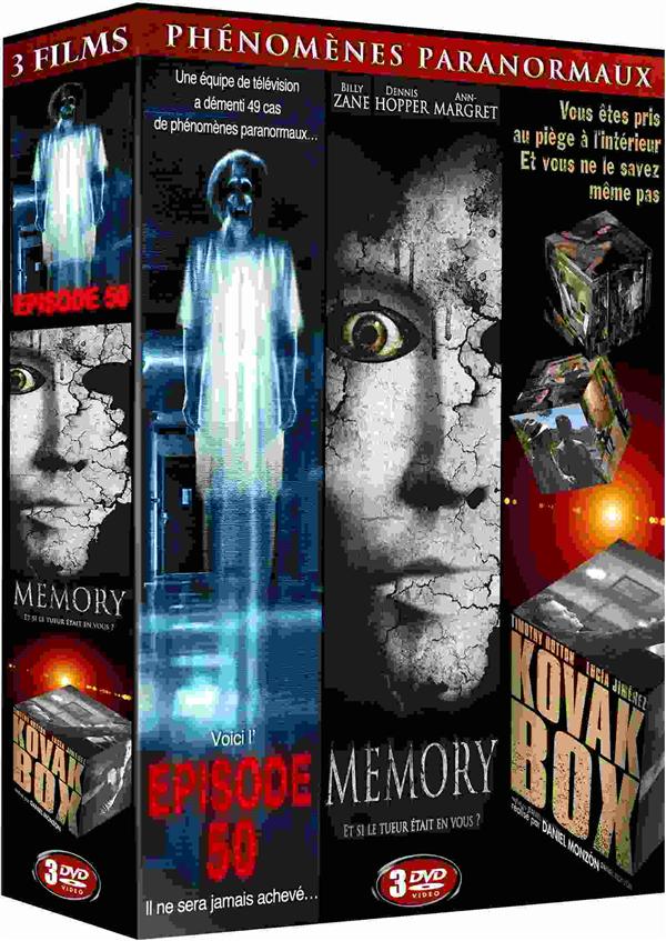 Phénomènes paranormaux : Episode 50 + Memory + Kovak Box [DVD] - flash vidéo