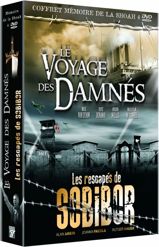 Coffret Mémoire de la Shoah : Le voyage des damnés + Les rescapés de Sobibor [DVD] - flash vidéo