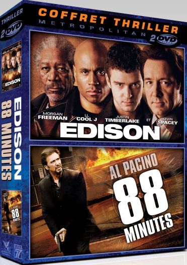 Coffret Thriller : 88 minutes + Edison [DVD]
