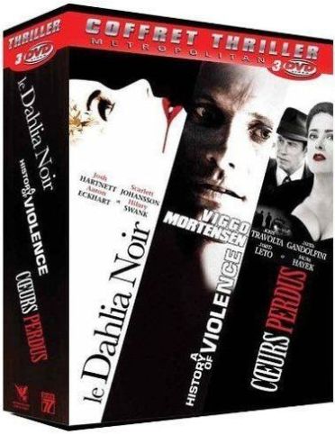 Thriller - Coffret n° 3 : Le dahlia noir + Coeurs perdus + A History of Violence [DVD]