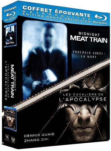 Coffret Epouvante : Midnight Meat Train + Les cavaliers de l'apocalypse [Blu-ray]