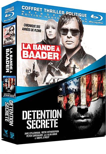 Coffret Thriller politique : La bande à Baader + Détention secrète [Blu-ray]