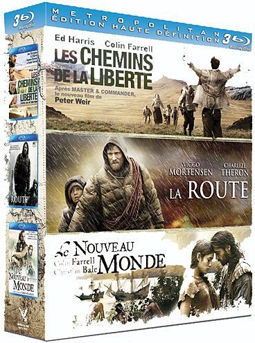 Coffret Aventure : Les Chemins de la liberté + La Route + Le Nouveau monde [Blu-ray]