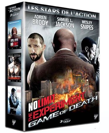 Stars de l'action : No Limit + The Experiment + Game of Death [DVD]