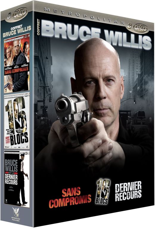 Bruce Willis : Sans compromis + 16 Blocs + Dernier recours [DVD]