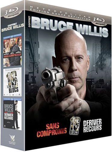 Bruce Willis : Sans compromis + 16 Blocs + Dernier recours [Blu-ray]