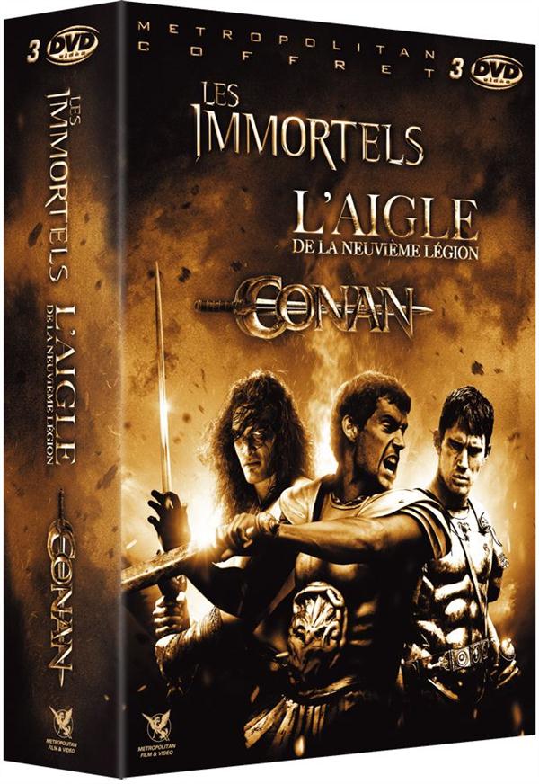Les Immortels + L'aigle de la neuvième légion + Conan [DVD]