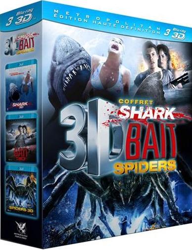 Shark + Bait + Spiders [Blu-ray 3D]